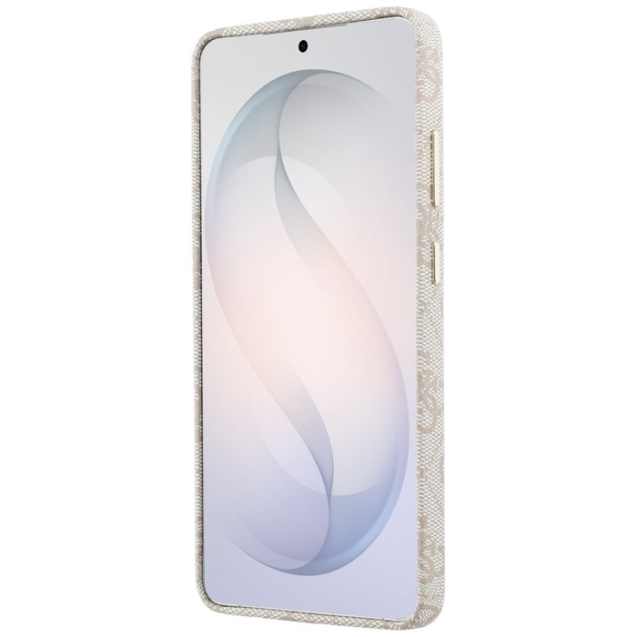 Калъф Guess 4G с триъгълно лого MagSafe за Samsung Galaxy S26 Ultra - розов