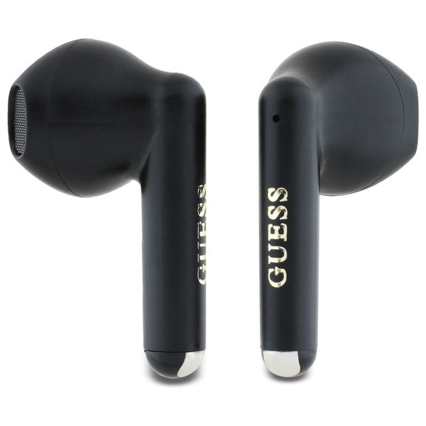Безжични Bluetooth слушалки Guess с класическо лого - черни