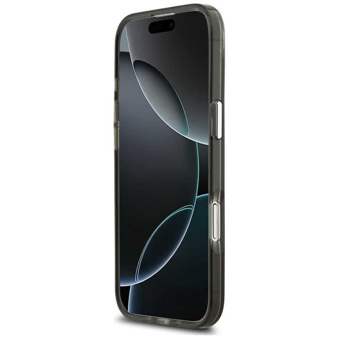 Калъф Guess IML Gradient Triangle Logo MagSafe за iPhone Air - черен