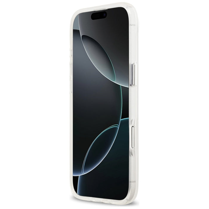 Калъф Guess IML Gradient Triangle Logo MagSafe за iPhone Air - прозрачен