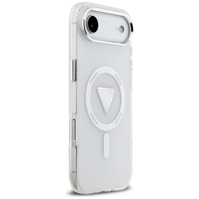Калъф Guess IML Gradient Triangle Logo MagSafe за iPhone Air - прозрачен
