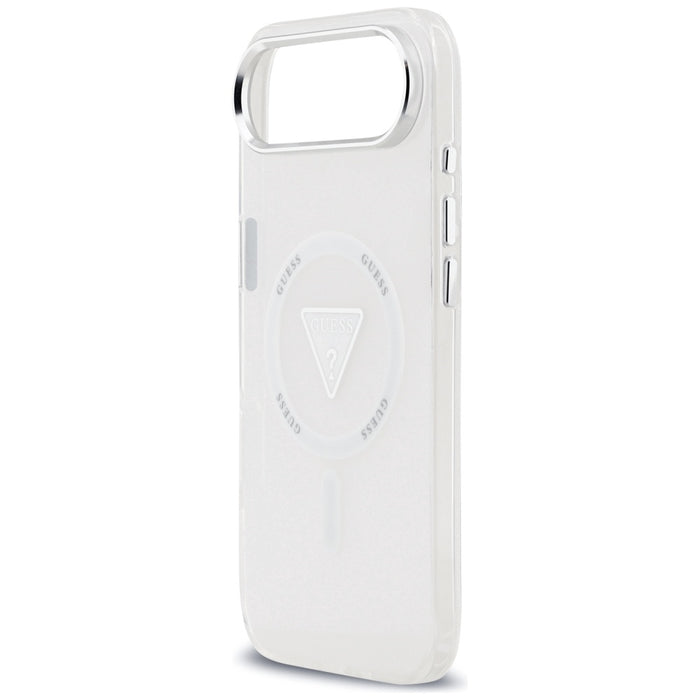 Калъф Guess IML Gradient Triangle Logo MagSafe за iPhone Air - прозрачен