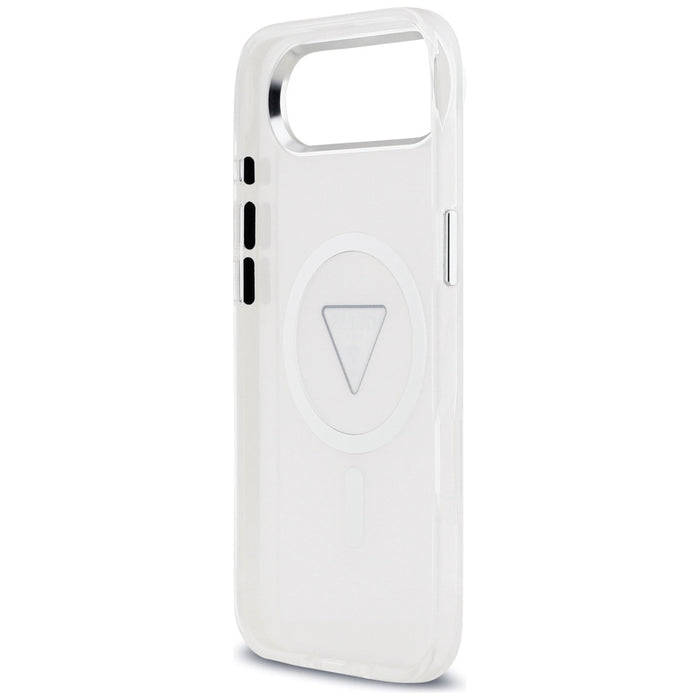 Калъф Guess IML Gradient Triangle Logo MagSafe за iPhone Air - прозрачен