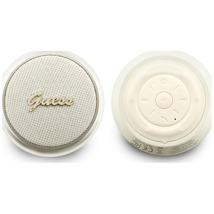 Guess 5W Script Metal Logo Bluetooth високоговорител - златен