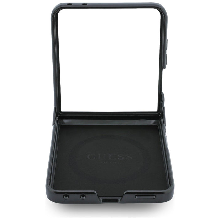 Калъф Guess 4G Classic MagSafe за Samsung Galaxy Z Flip 8 - черен