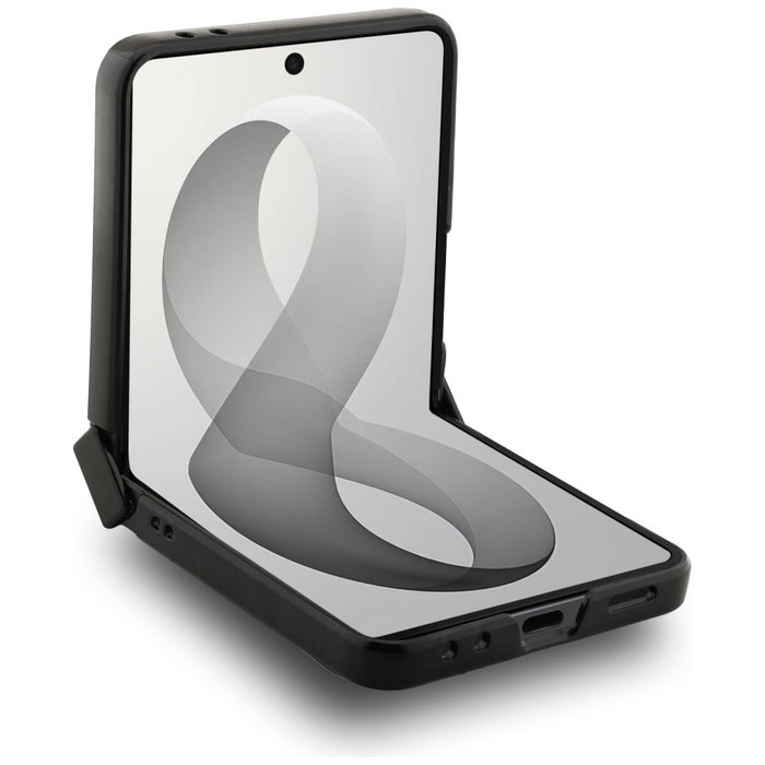Калъф Guess 4G Classic MagSafe за Samsung Galaxy Z Flip 8 - черен