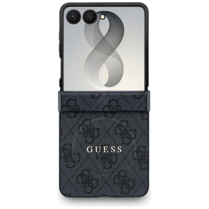 Калъф Guess 4G Classic MagSafe за Samsung Galaxy Z Flip 8 - черен