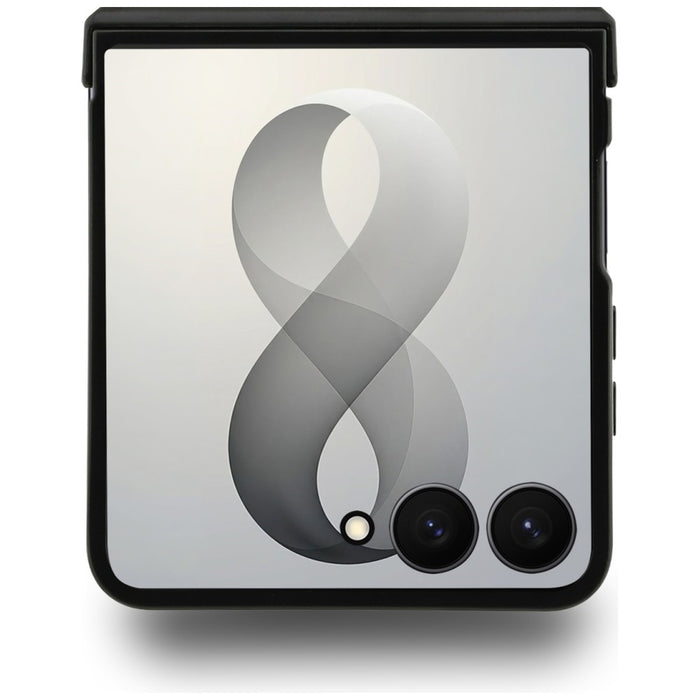 Калъф Guess 4G Classic MagSafe за Samsung Galaxy Z Flip 8 - черен