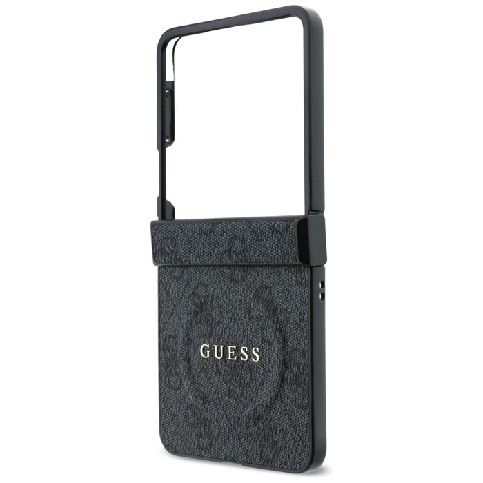 Калъф Guess 4G Classic MagSafe за Samsung Galaxy Z Flip 8 - черен