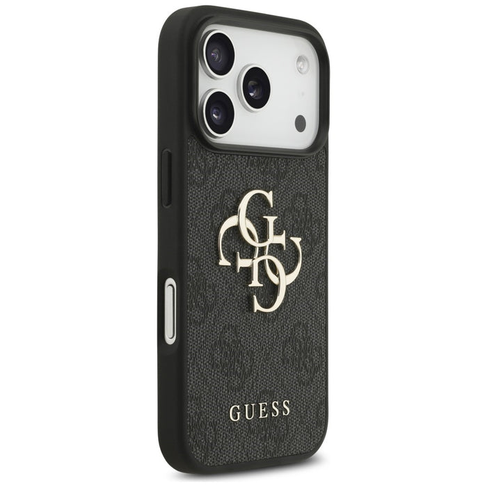 Калъф Guess 4G с голямо лого за iPhone 17 Pro / 18 Pro - черен