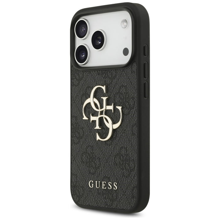 Калъф Guess 4G с голямо лого за iPhone 17 Pro / 18 Pro - черен