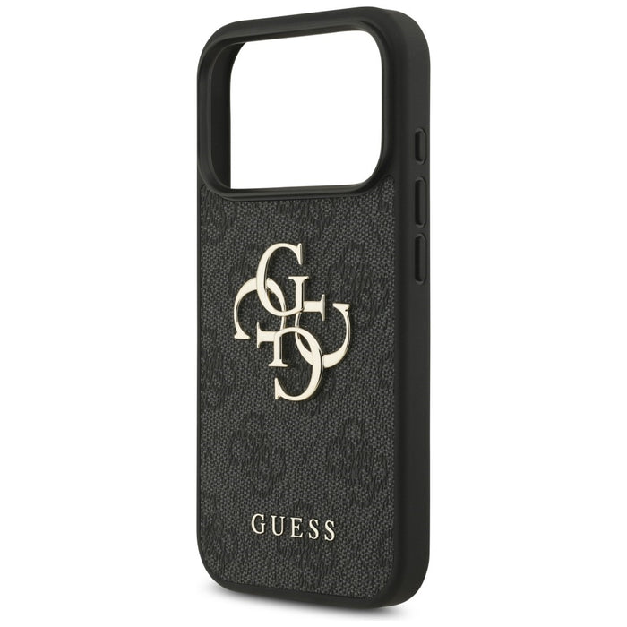 Калъф Guess 4G с голямо лого за iPhone 17 Pro / 18 Pro - черен