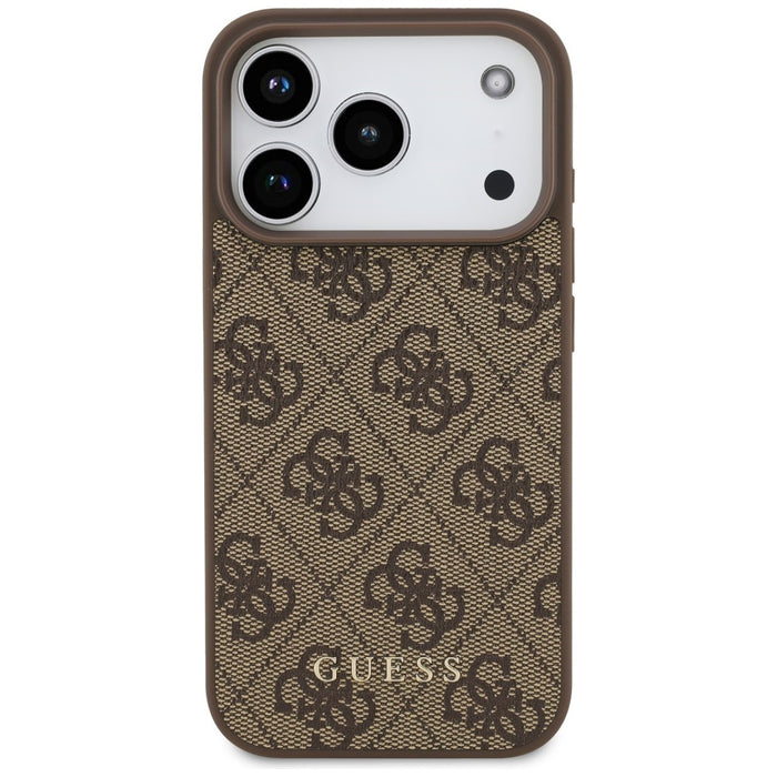 Guess 4G Classic калъф за iPhone 17 Pro / 18 Pro - кафяв