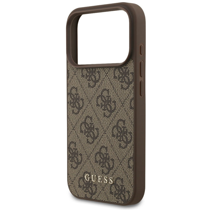 Guess 4G Classic калъф за iPhone 17 Pro / 18 Pro - кафяв