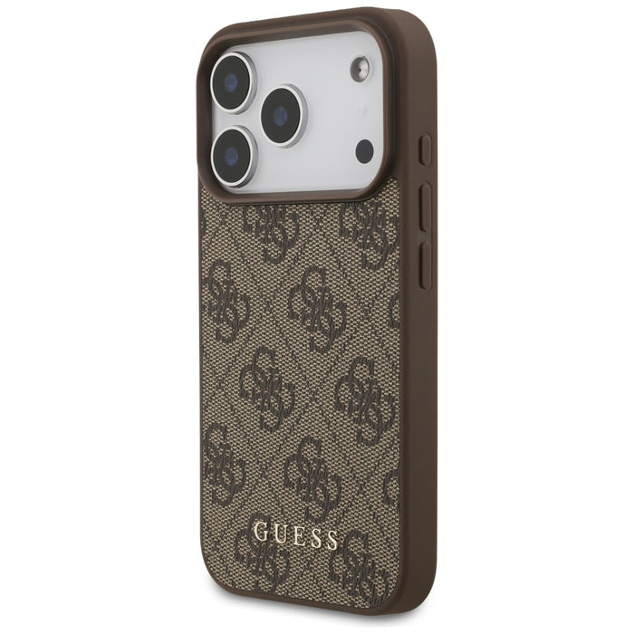 Guess 4G Classic калъф за iPhone 17 Pro / 18 Pro - кафяв