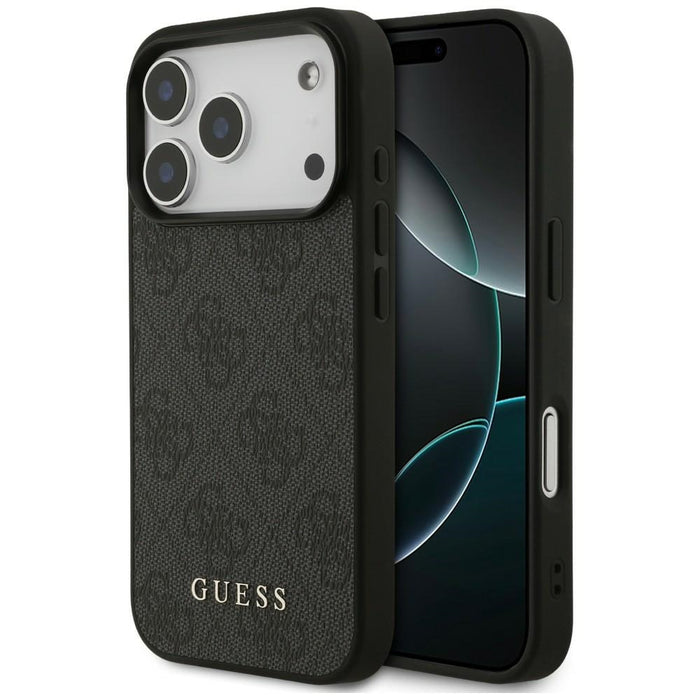 Guess 4G Classic калъф за iPhone 17 Pro / 18 Pro - черен