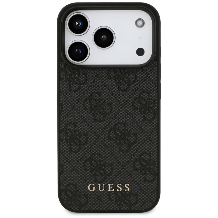 Guess 4G Classic калъф за iPhone 17 Pro / 18 Pro - черен