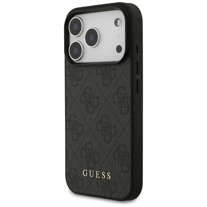Guess 4G Classic калъф за iPhone 17 Pro / 18 Pro - черен