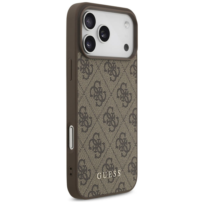 Калъф Guess 4G Classic за iPhone 17 Pro Max / 18 Pro Max - кафяв