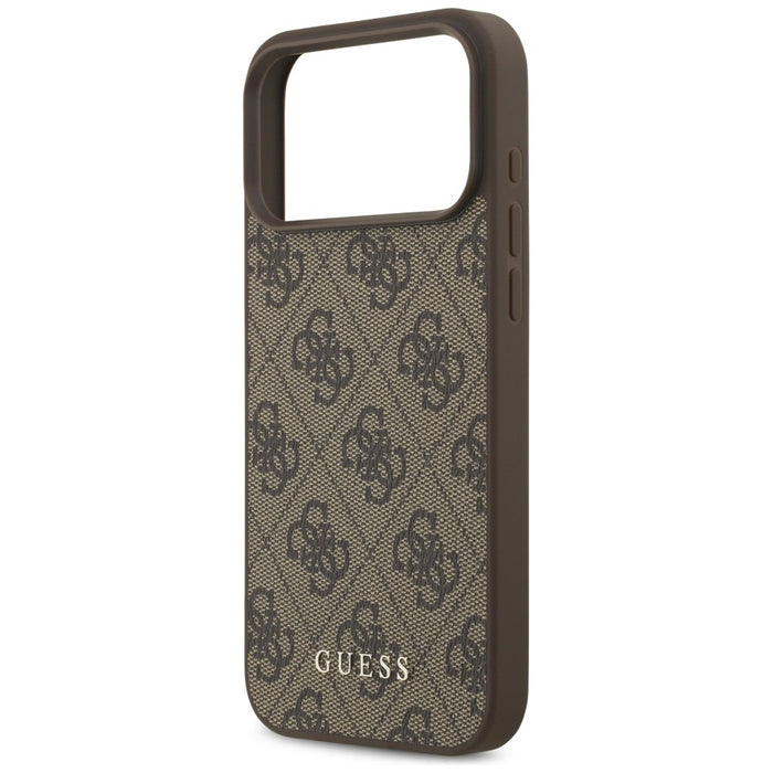 Калъф Guess 4G Classic за iPhone 17 Pro Max / 18 Pro Max - кафяв