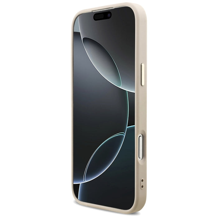 Калъф Guess 4G Triangle Logo MagSafe за iPhone 17 Pro Max / 18 Pro Max - Розово златист