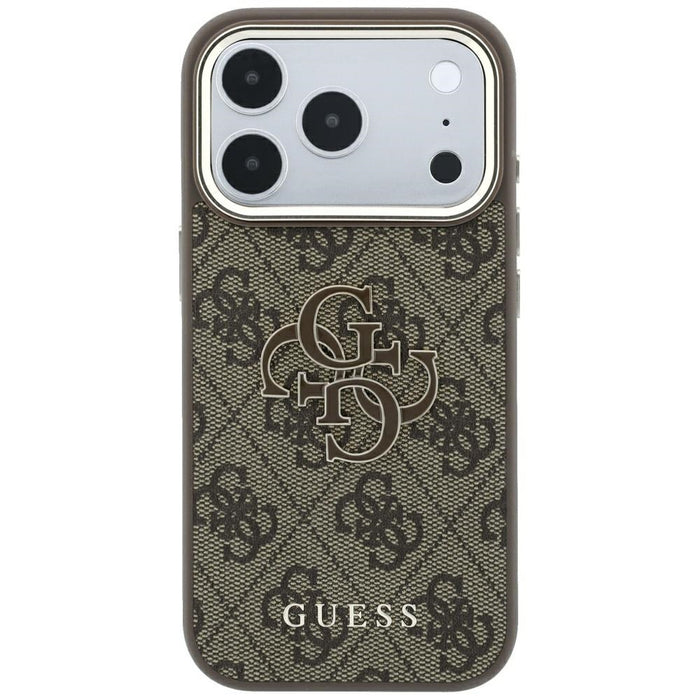 Калъф Guess 4G & Big Resin Logo за iPhone 17 Pro Max / 18 Pro Max - кафяв