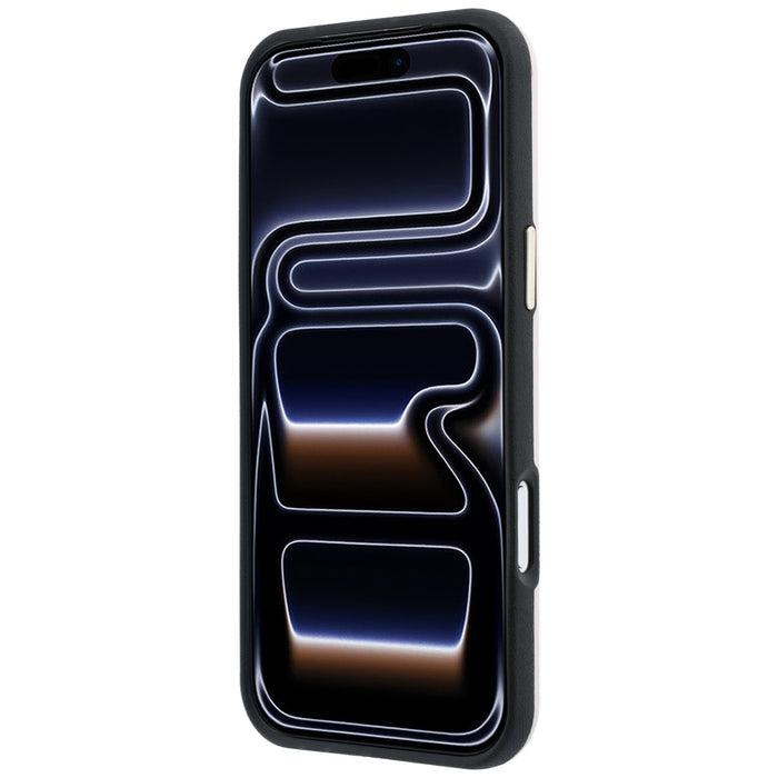 Калъф Guess Perforated 4G MagSafe със златно лого за iPhone 17 Pro Max / 18 Pro Max - розов