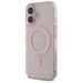 Guess GUHMP16SHFGEREP iPhone 16 6.1’’ розов/розов твърд