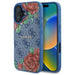 Guess GUHMP16SP4ROPEMCB iPhone 16 6.1’’ син/син твърд калъф