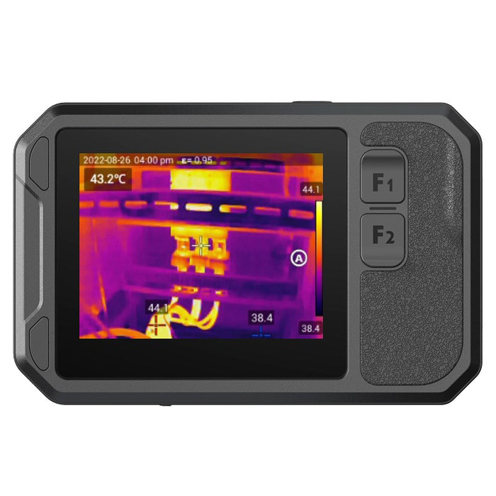 Термовизионна камера Sensmart PF210, ванадиев оксид, неохлаждани фокални равнинни решетки, черна, 256 x 192 пиксела, вграден LCD дисплей