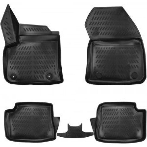 Гумени TPE 3D стелки Psn Peugeot 208 II Electric 2019