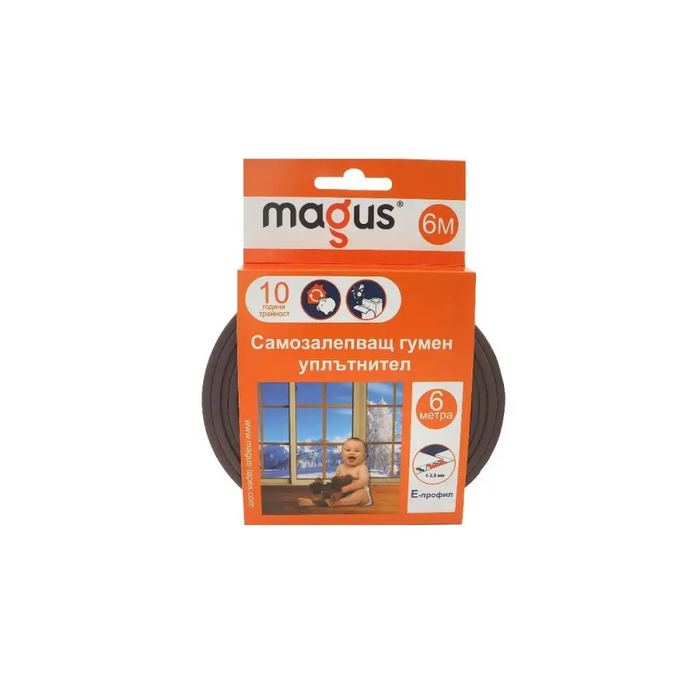 ГУМЕН УПЛЪТНИТЕЛ MAGUS 6 М Е-ПРОФИЛ КАФ