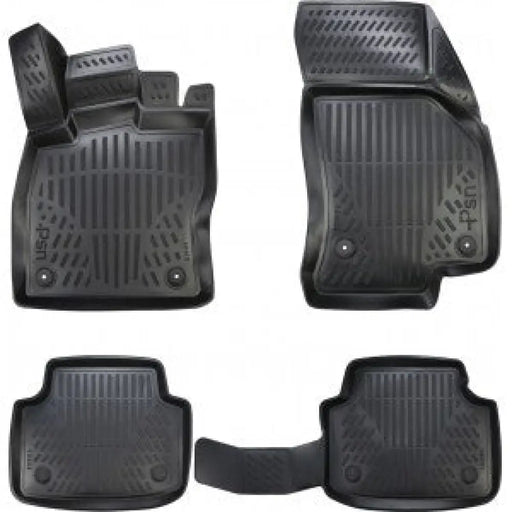 Гумени TPE 3D стелки Psn Skoda OCTAVIA 2017 - 2020