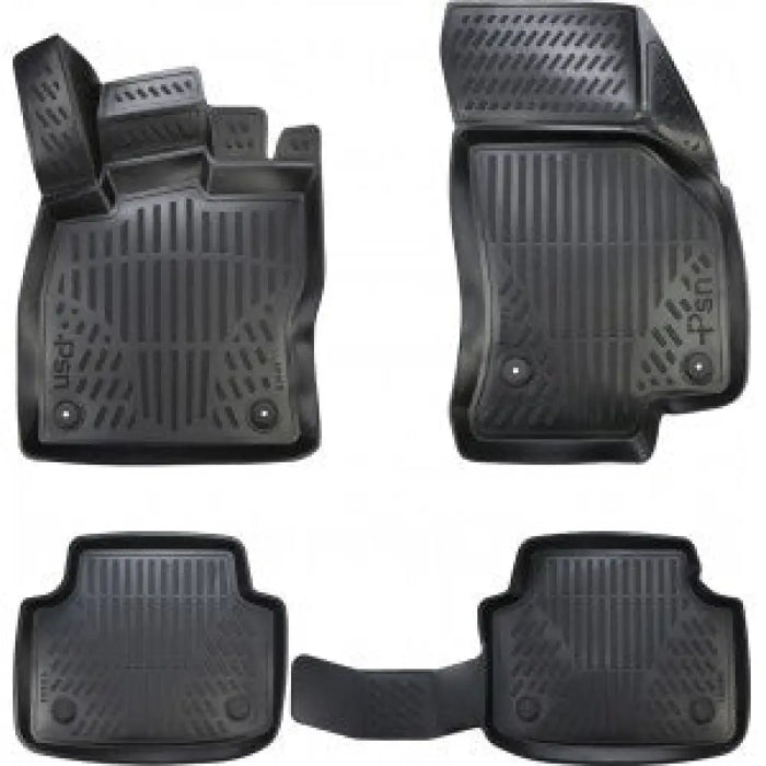 Гумени TPE 3D стелки Psn Skoda OCTAVIA 2017 - 2020