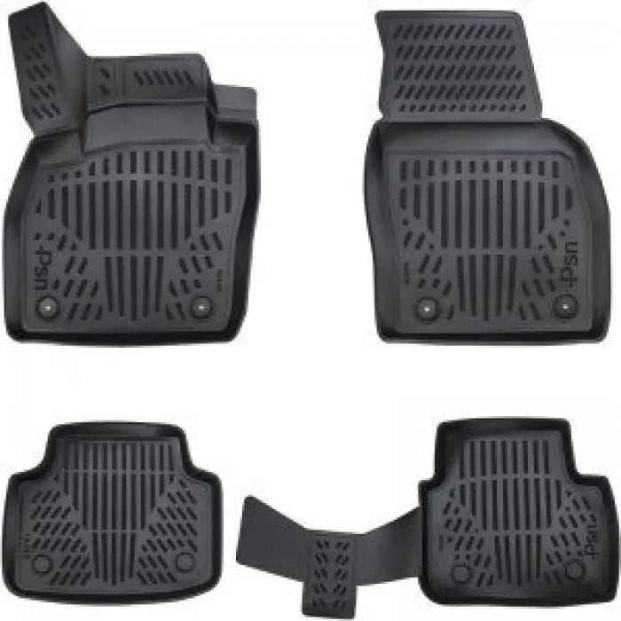 Гумени TPE 3D стелки Psn Skoda KAMIQ 2019