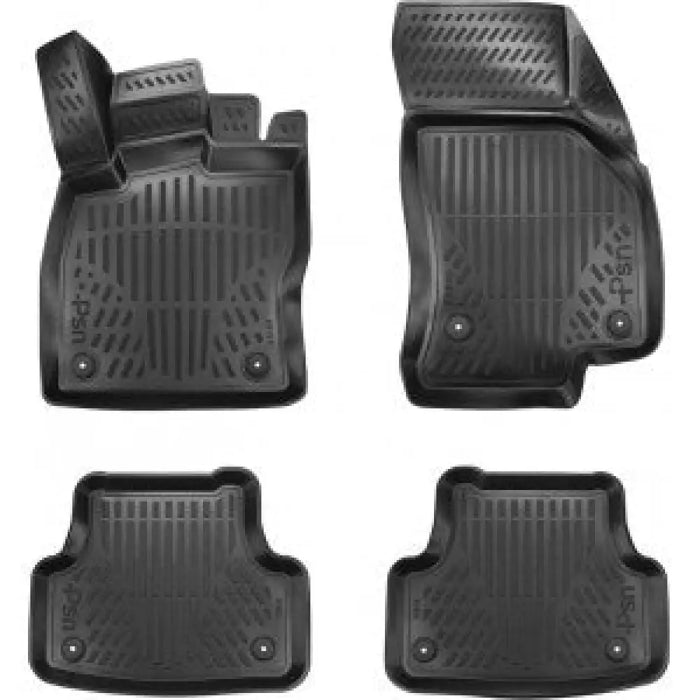 Гумени TPE 3D стелки Psn Audi A3 III 2012 - 2020