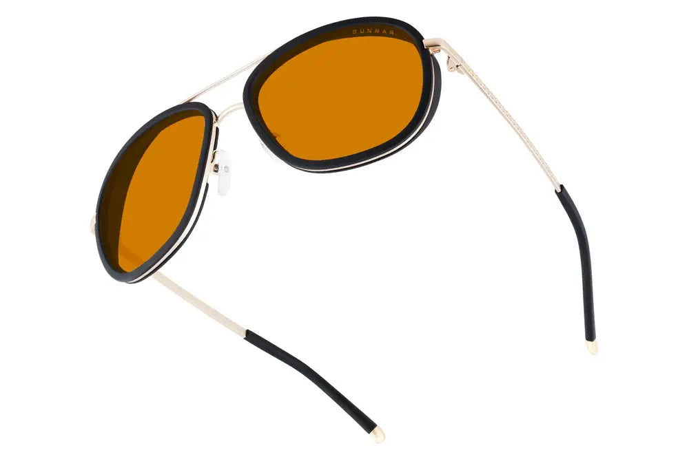 Компютърни очила GUNNAR Dume - Gold - Amber Max
