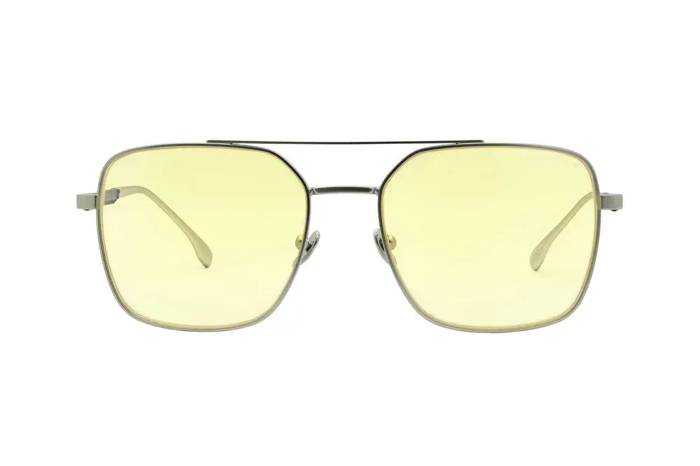 Компютърни очила GUNNAR White Wolf - Steel/Umber - Amber