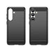 Гъвкав силиконов кейс Carbon за Google Pixel 10 Pro - черен