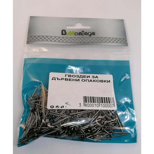 ГВОЗДЕИ ЗА ДЪРВЕНИ ОПАКОВКИ 1.6X30 100ГР