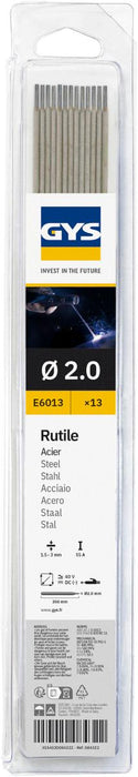 ЕЛЕКТРОДИ РУТИЛОВИ Ф2.0 GYS