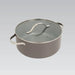 Гювеч с капак MAESTRO MR-4009 (MR-4009-20) 20 см 2.3 л Сив