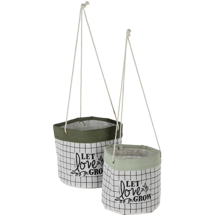 ВИСЯЩА КАШПА Ф17CM ТЕКСТИЛ H & S COLLECTION MA1000390
