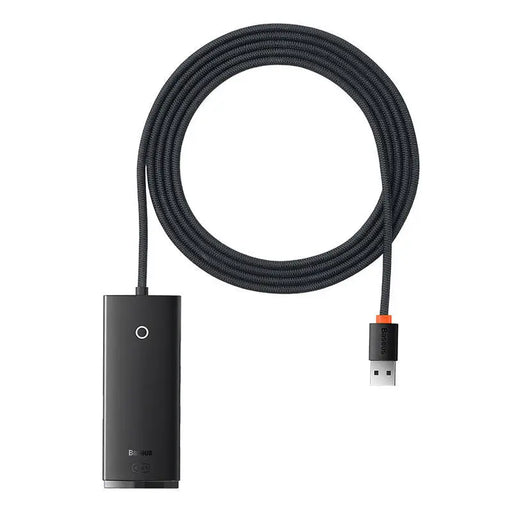 Хъб Baseus OS - Lite 4х USB 25cm черен