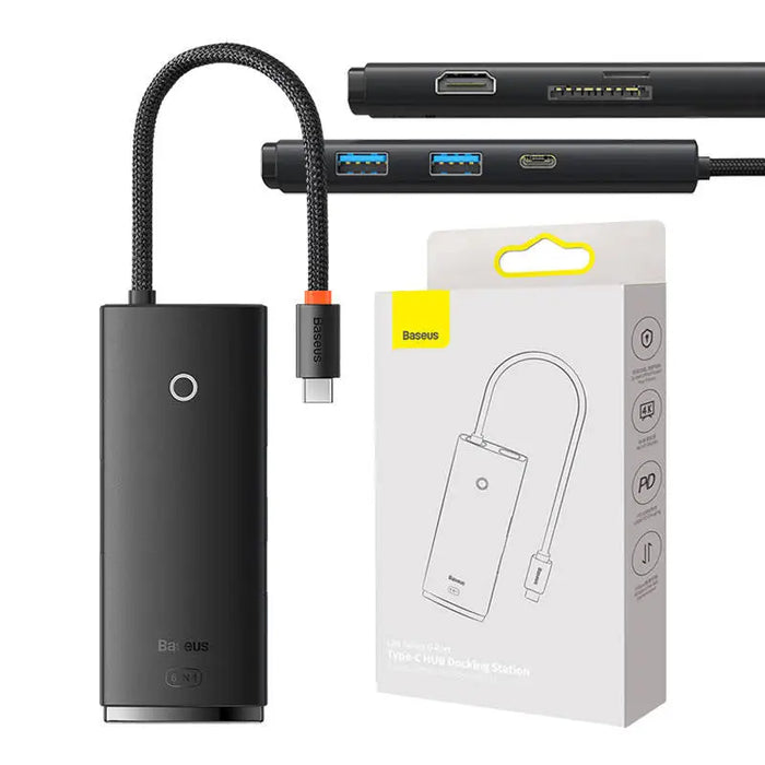 Хъб Baseus OS Lite Type - C към HDMI + USB3.0 *2 PD