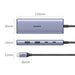 Хъб Ugreen CM500 USB C към HDMI / 2x USB - C USB - A сив