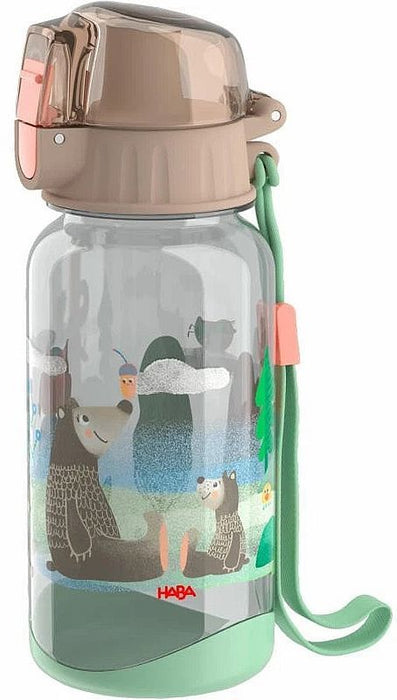 Бутилка за вода Haba - Горски животни, 400 ml