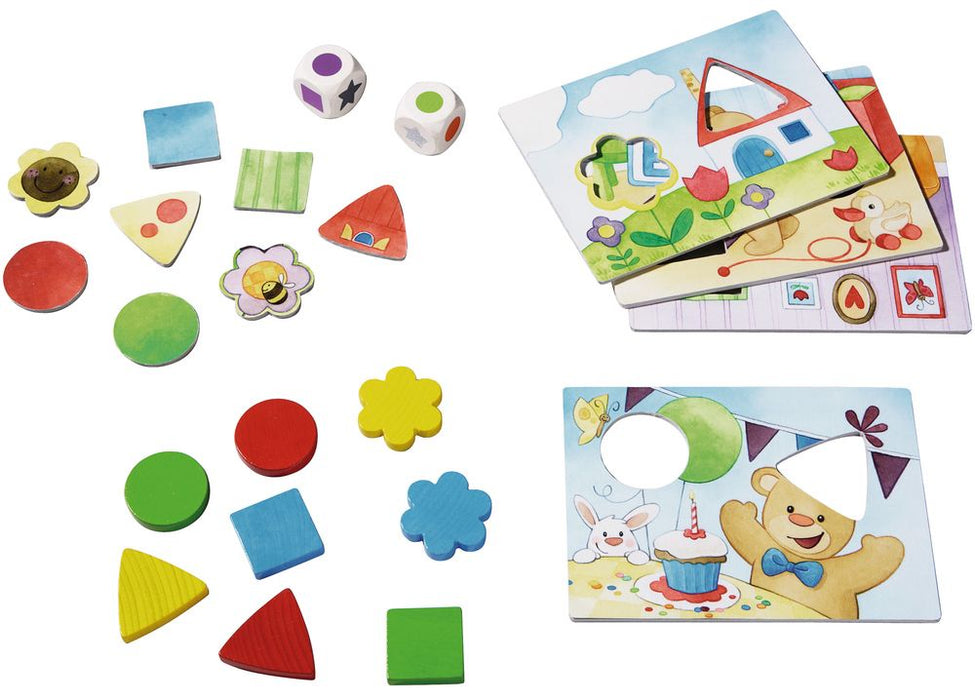 Детска игра Haba - Формите и цветовете на Теди