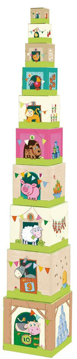 Игра с кубчета Haba - Фермата