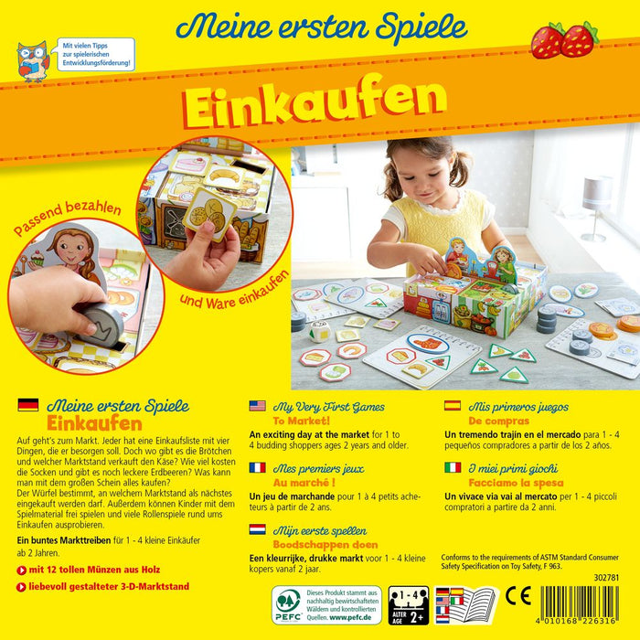 Детска настолна игра Haba - Пазар
